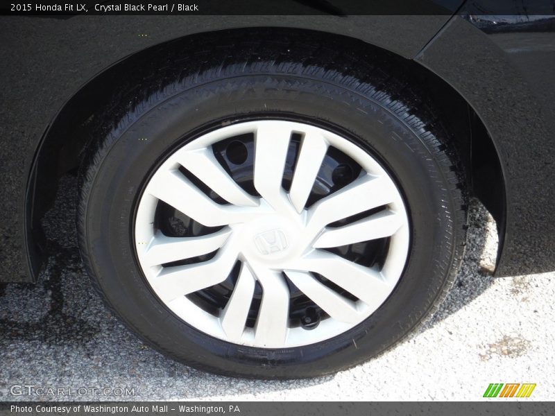 Crystal Black Pearl / Black 2015 Honda Fit LX