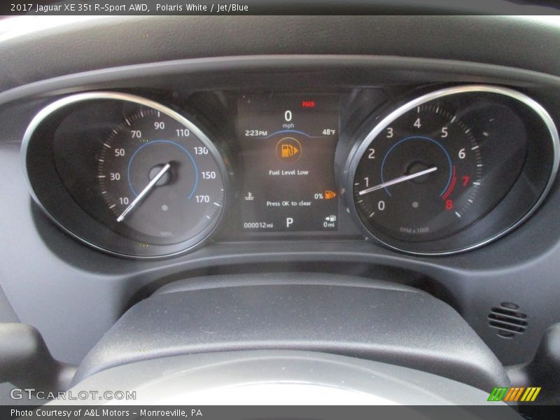  2017 XE 35t R-Sport AWD 35t R-Sport AWD Gauges