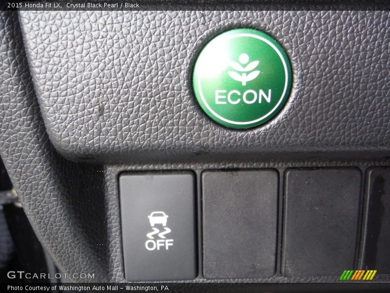 Crystal Black Pearl / Black 2015 Honda Fit LX