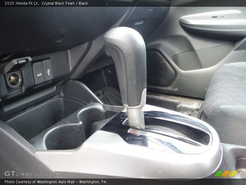 Crystal Black Pearl / Black 2015 Honda Fit LX