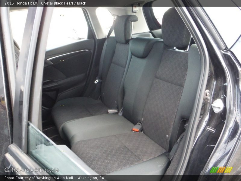 Crystal Black Pearl / Black 2015 Honda Fit LX