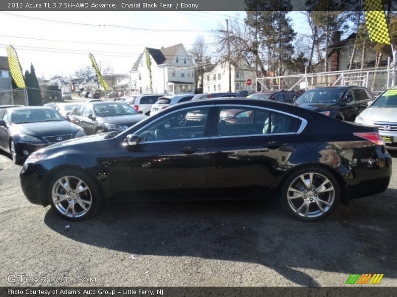 Crystal Black Pearl / Ebony 2012 Acura TL 3.7 SH-AWD Advance