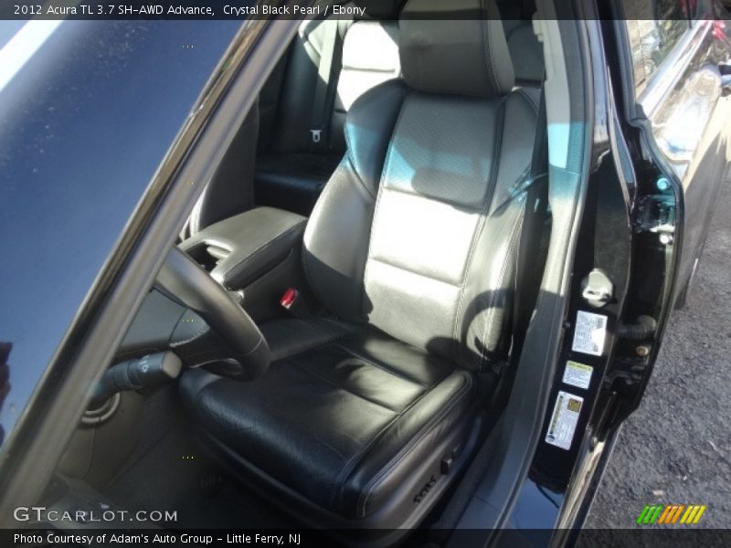 Crystal Black Pearl / Ebony 2012 Acura TL 3.7 SH-AWD Advance