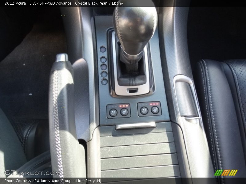 Crystal Black Pearl / Ebony 2012 Acura TL 3.7 SH-AWD Advance