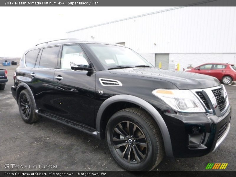  2017 Armada Platinum 4x4 Super Black