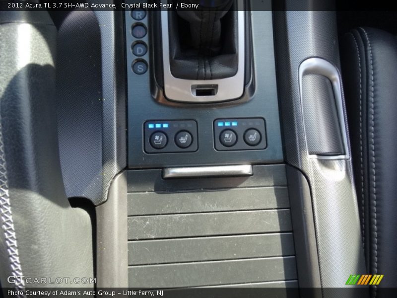 Crystal Black Pearl / Ebony 2012 Acura TL 3.7 SH-AWD Advance