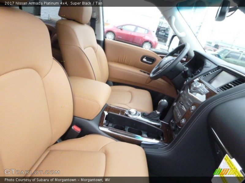 Super Black / Tan 2017 Nissan Armada Platinum 4x4