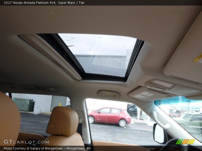 Super Black / Tan 2017 Nissan Armada Platinum 4x4