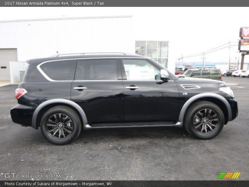  2017 Armada Platinum 4x4 Super Black