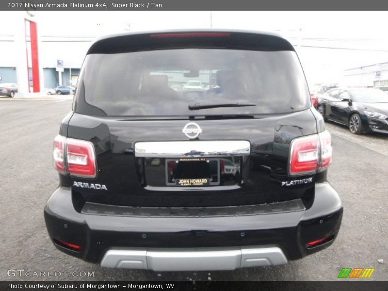 Super Black / Tan 2017 Nissan Armada Platinum 4x4