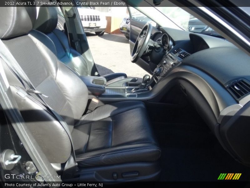 Crystal Black Pearl / Ebony 2012 Acura TL 3.7 SH-AWD Advance