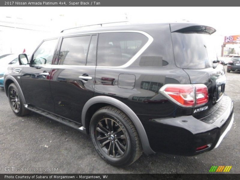 Super Black / Tan 2017 Nissan Armada Platinum 4x4