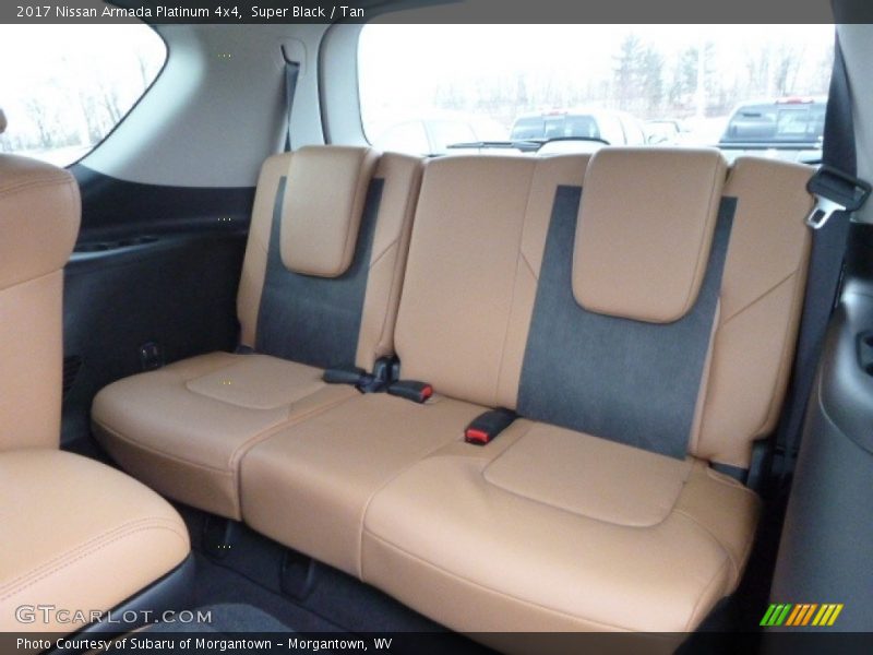 Rear Seat of 2017 Armada Platinum 4x4