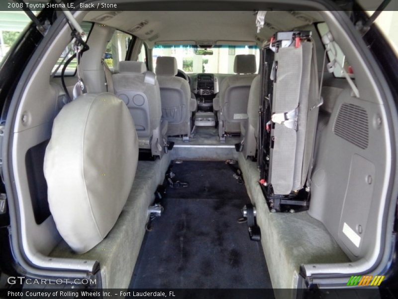 Black / Stone 2008 Toyota Sienna LE