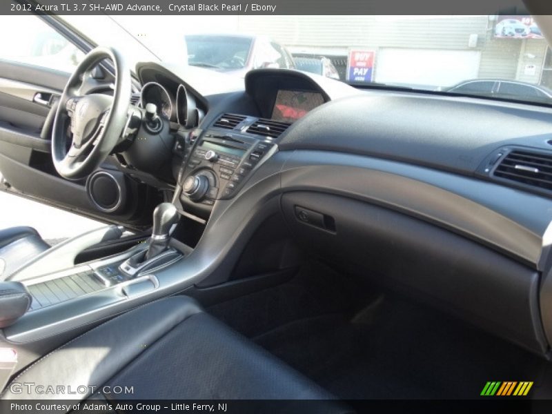 Crystal Black Pearl / Ebony 2012 Acura TL 3.7 SH-AWD Advance