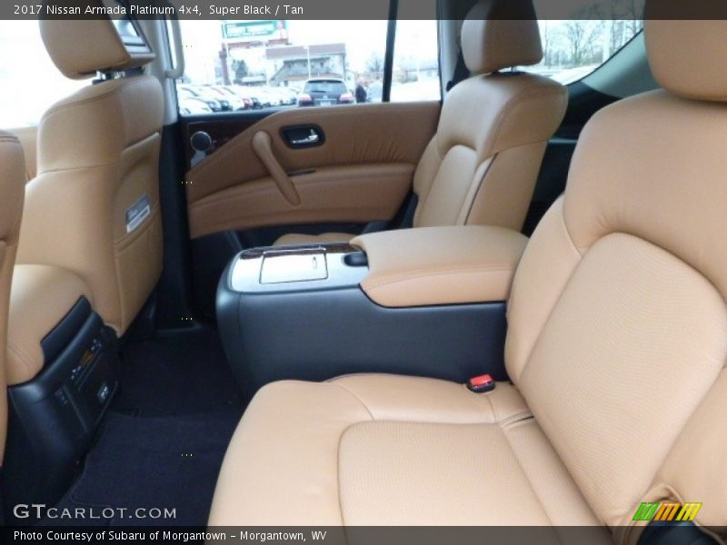 Rear Seat of 2017 Armada Platinum 4x4