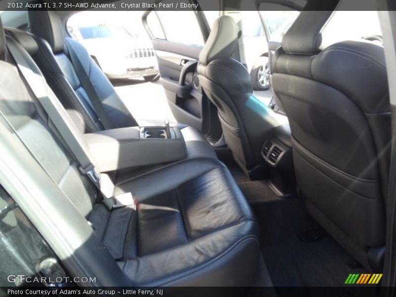 Crystal Black Pearl / Ebony 2012 Acura TL 3.7 SH-AWD Advance