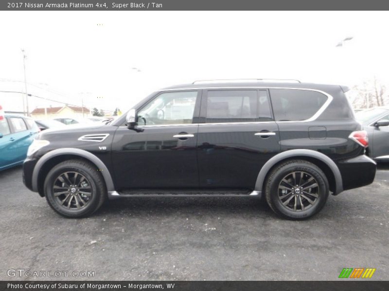  2017 Armada Platinum 4x4 Super Black