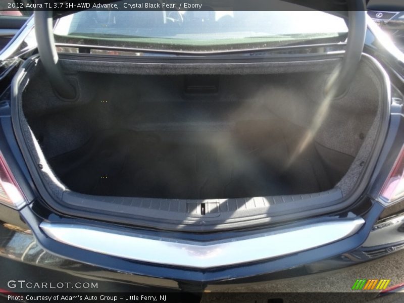 Crystal Black Pearl / Ebony 2012 Acura TL 3.7 SH-AWD Advance