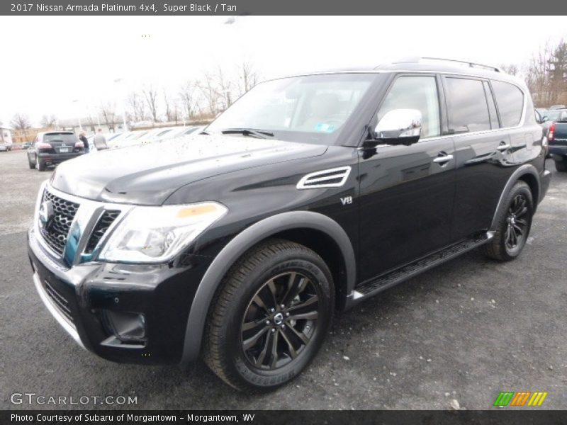 Front 3/4 View of 2017 Armada Platinum 4x4