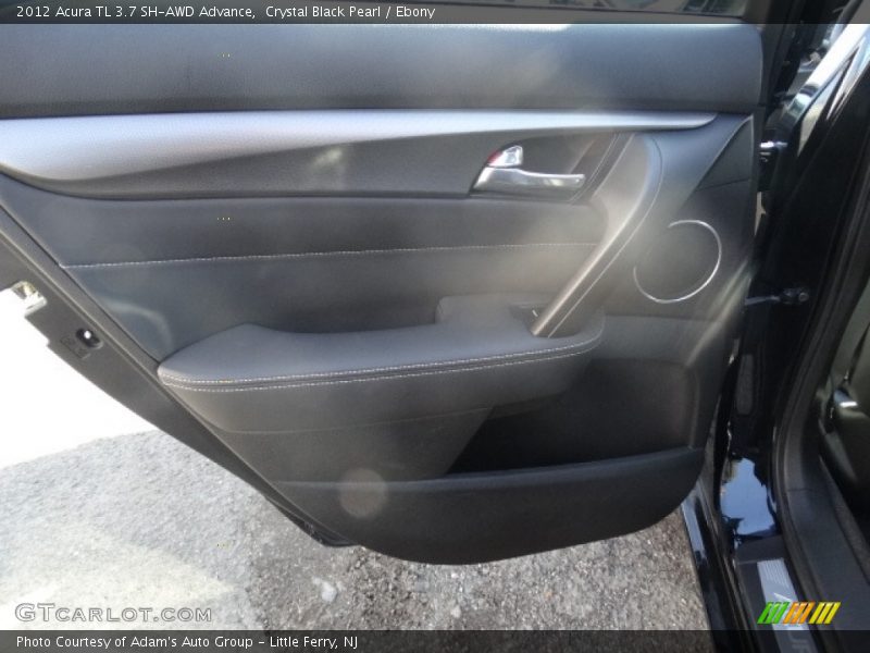 Crystal Black Pearl / Ebony 2012 Acura TL 3.7 SH-AWD Advance