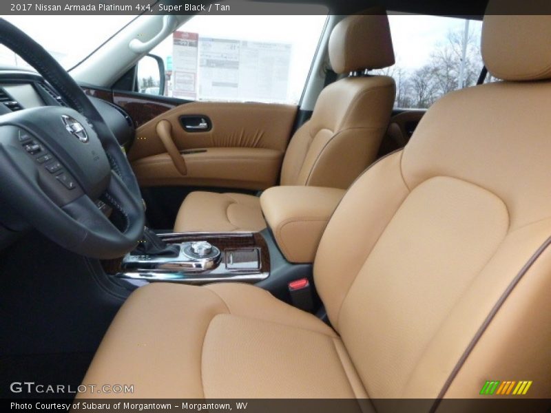  2017 Armada Platinum 4x4 Tan Interior