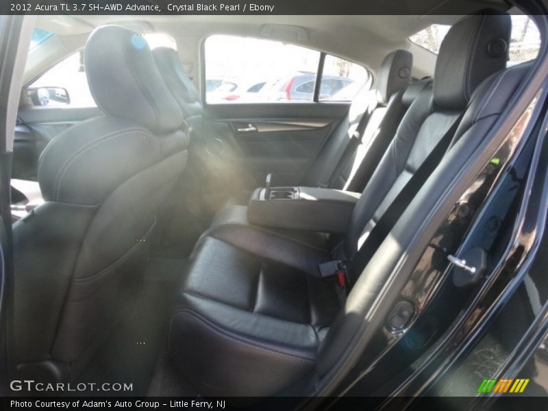 Crystal Black Pearl / Ebony 2012 Acura TL 3.7 SH-AWD Advance