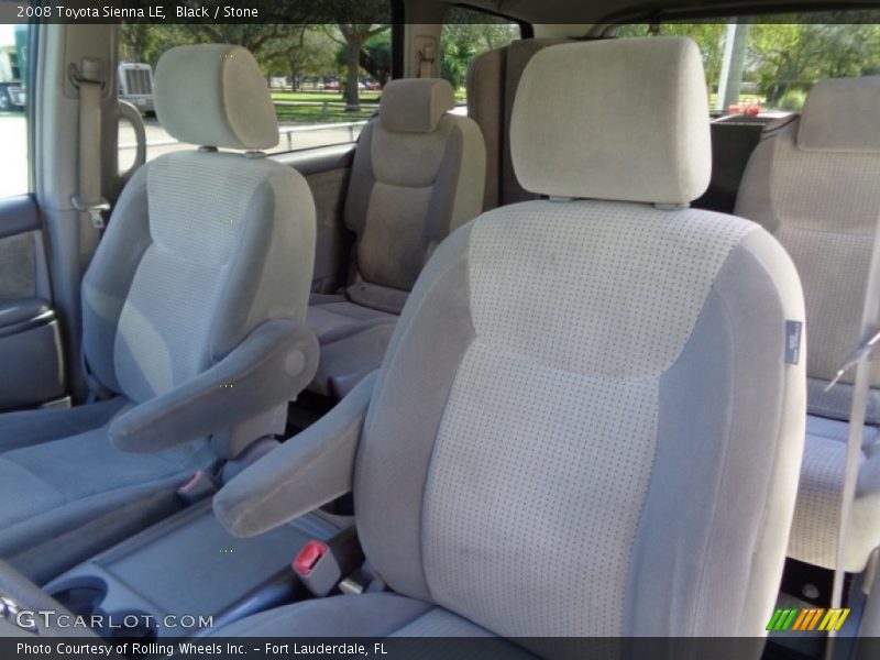 Black / Stone 2008 Toyota Sienna LE