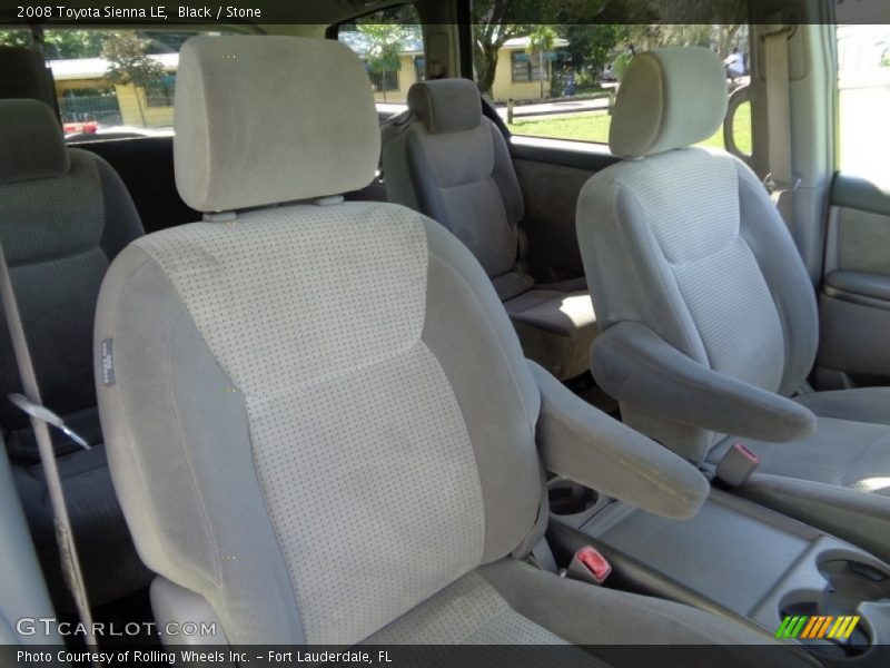 Black / Stone 2008 Toyota Sienna LE