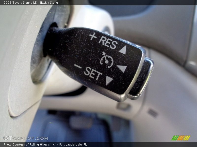Black / Stone 2008 Toyota Sienna LE