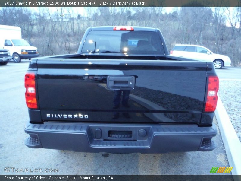 Black / Dark Ash/Jet Black 2017 Chevrolet Silverado 1500 WT Double Cab 4x4