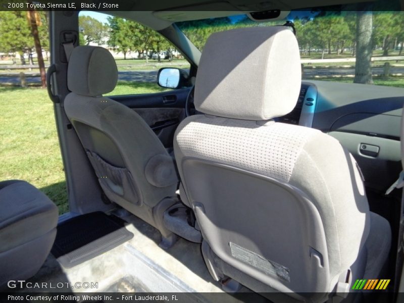Black / Stone 2008 Toyota Sienna LE