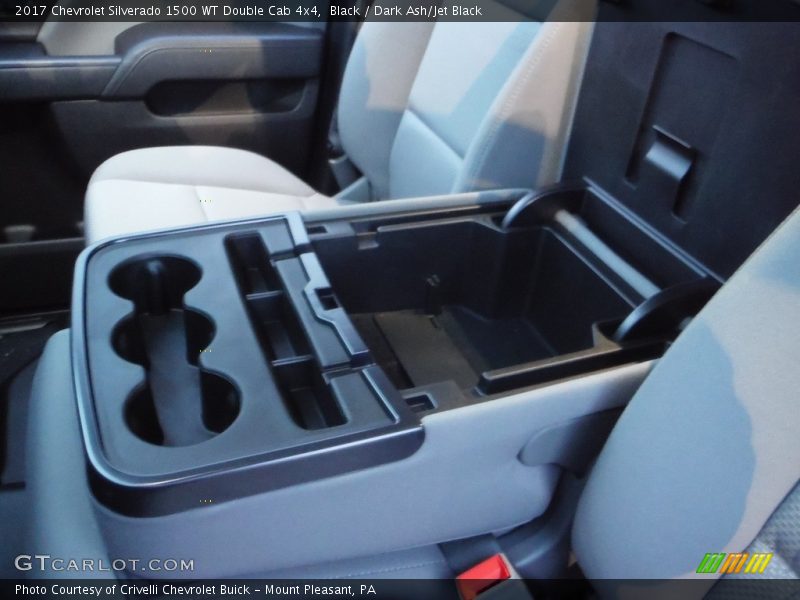 Black / Dark Ash/Jet Black 2017 Chevrolet Silverado 1500 WT Double Cab 4x4