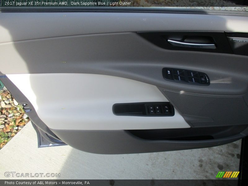 Dark Sapphire Blue / Light Oyster 2017 Jaguar XE 35t Premium AWD