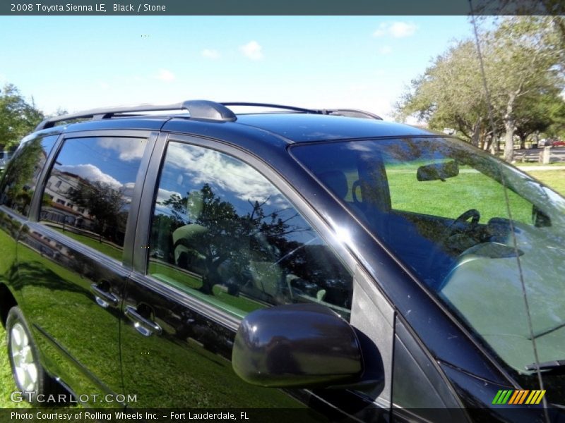 Black / Stone 2008 Toyota Sienna LE