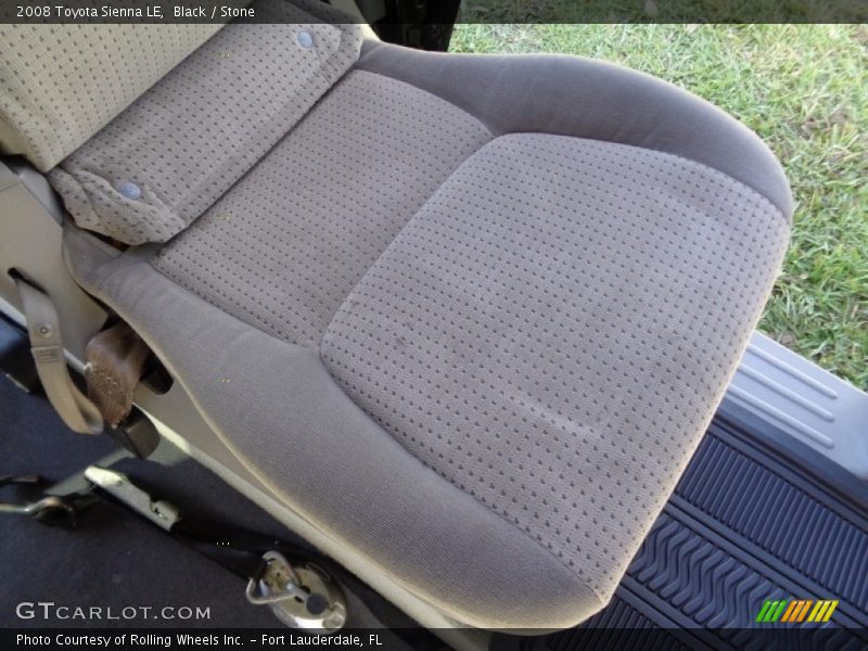 Black / Stone 2008 Toyota Sienna LE