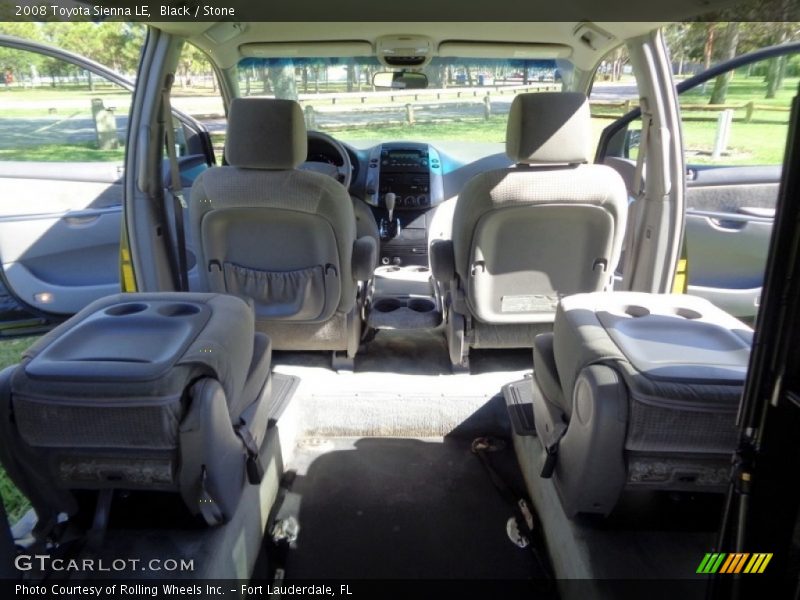 Black / Stone 2008 Toyota Sienna LE