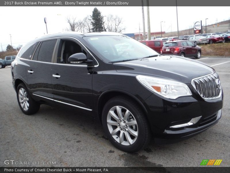 Ebony Twilight Metallic / Ebony/Ebony 2017 Buick Enclave Premium AWD