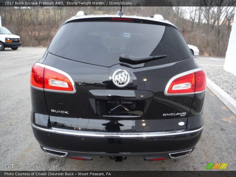 Ebony Twilight Metallic / Ebony/Ebony 2017 Buick Enclave Premium AWD