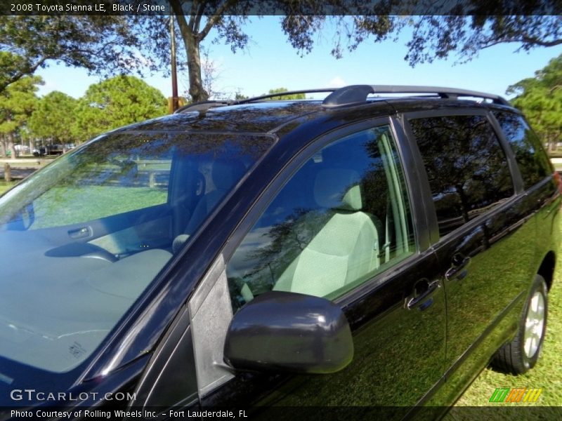 Black / Stone 2008 Toyota Sienna LE