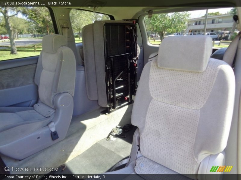 Black / Stone 2008 Toyota Sienna LE