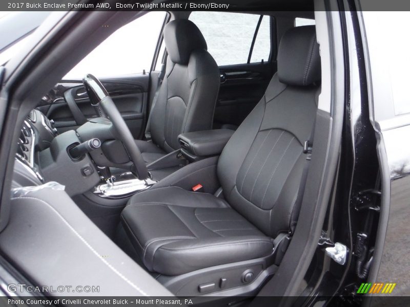 Ebony Twilight Metallic / Ebony/Ebony 2017 Buick Enclave Premium AWD