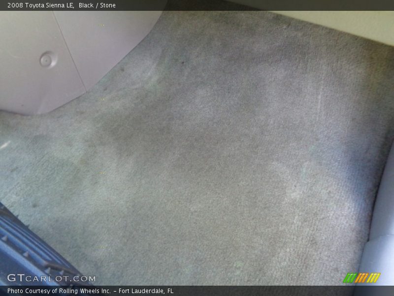 Black / Stone 2008 Toyota Sienna LE