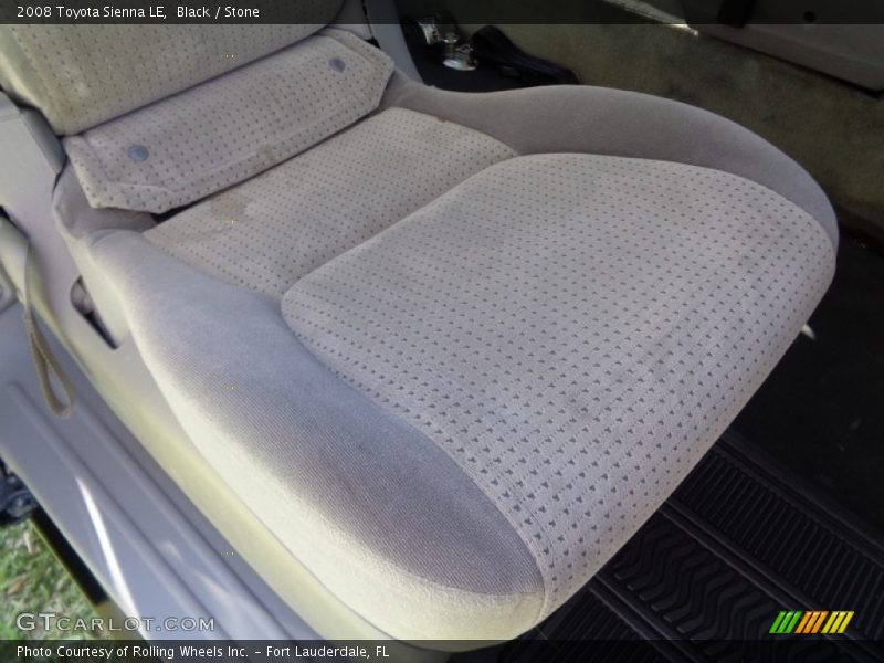 Black / Stone 2008 Toyota Sienna LE