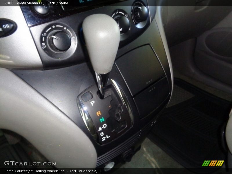 Black / Stone 2008 Toyota Sienna LE