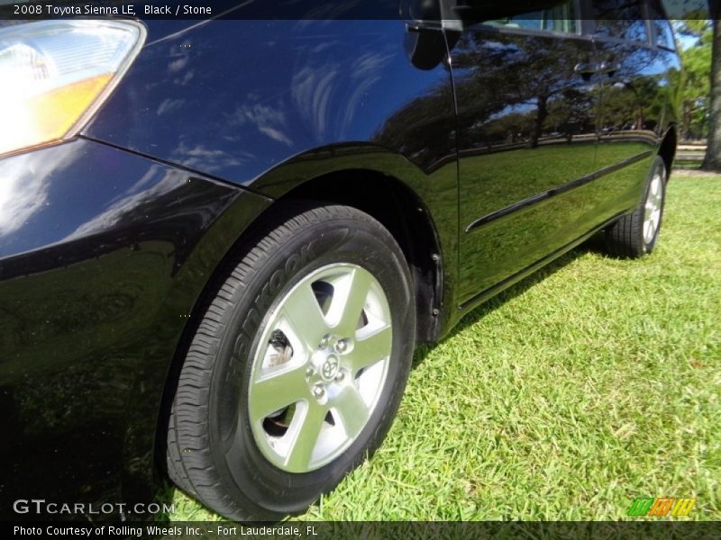 Black / Stone 2008 Toyota Sienna LE