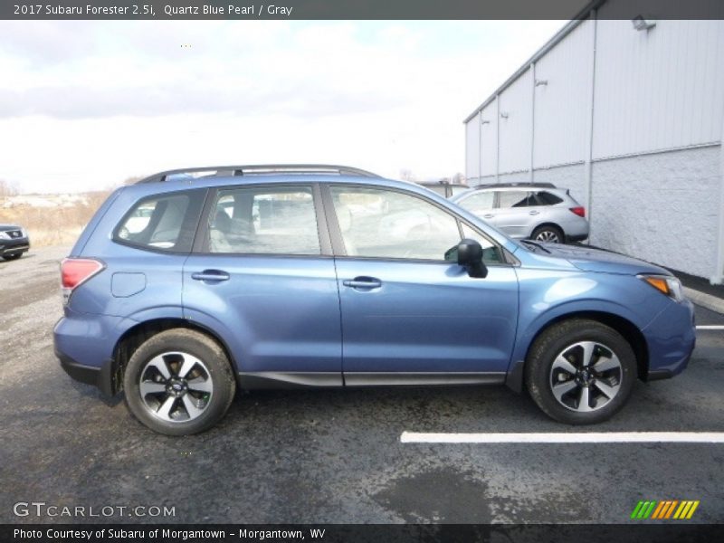 Quartz Blue Pearl / Gray 2017 Subaru Forester 2.5i