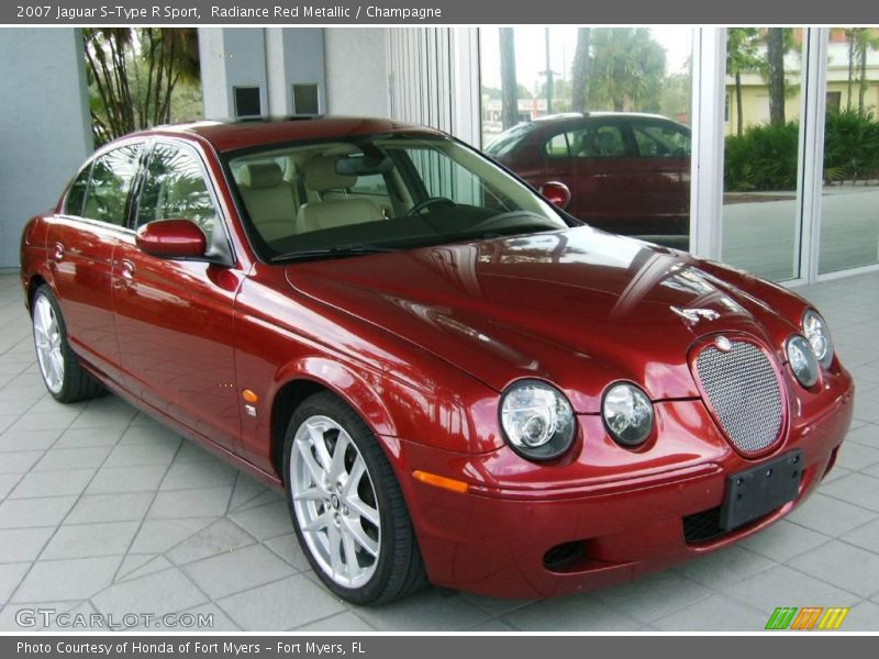  2007 S-Type R Sport Radiance Red Metallic