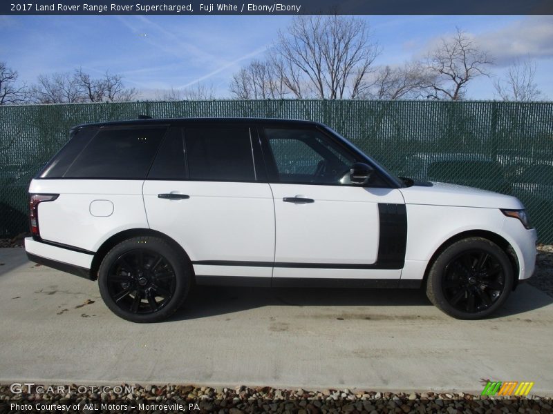 Fuji White / Ebony/Ebony 2017 Land Rover Range Rover Supercharged