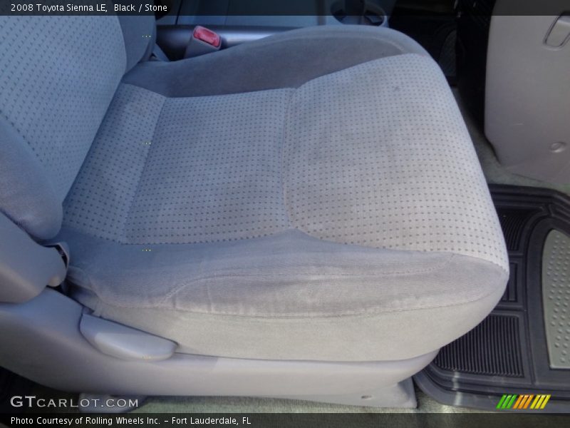 Black / Stone 2008 Toyota Sienna LE